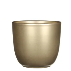 ohgreen Tusca pot rond goud - h18,5xd19,5cm
