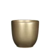 ohgreen Tusca pot rond goud - h13xd13,5cm