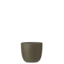 ohgreen Tusca pot rond groen - h11xd12cm