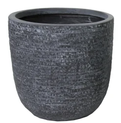 ohgreen Utah egg pot graphite d55h51