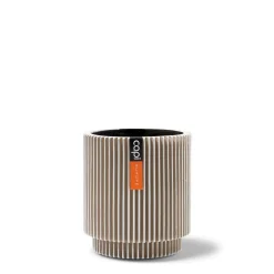 ohgreen Vaas cilinder Groove 8x9