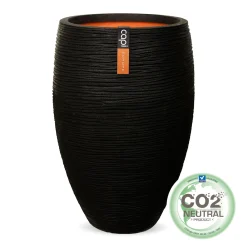 ohgreen Vaas deluxe rib 45x72 zw