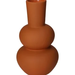 ohgreen Vaas dolomiet terra 10.7x10.7x19.7cm