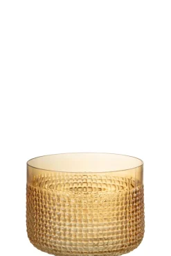 ohgreen Vaas glas oranje large