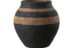 ohgreen Vaas kenia zwart/bruin large