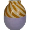 ohgreen Vaas streep lila