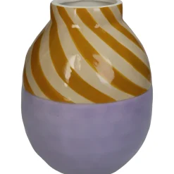 ohgreen Vaas streep lila