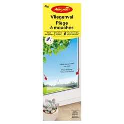 ohgreen Vliegenval - raamsticker 4 stuks