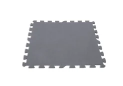 ohgreen Vloerbeschermer grijs 50x50cm, 8 stuks