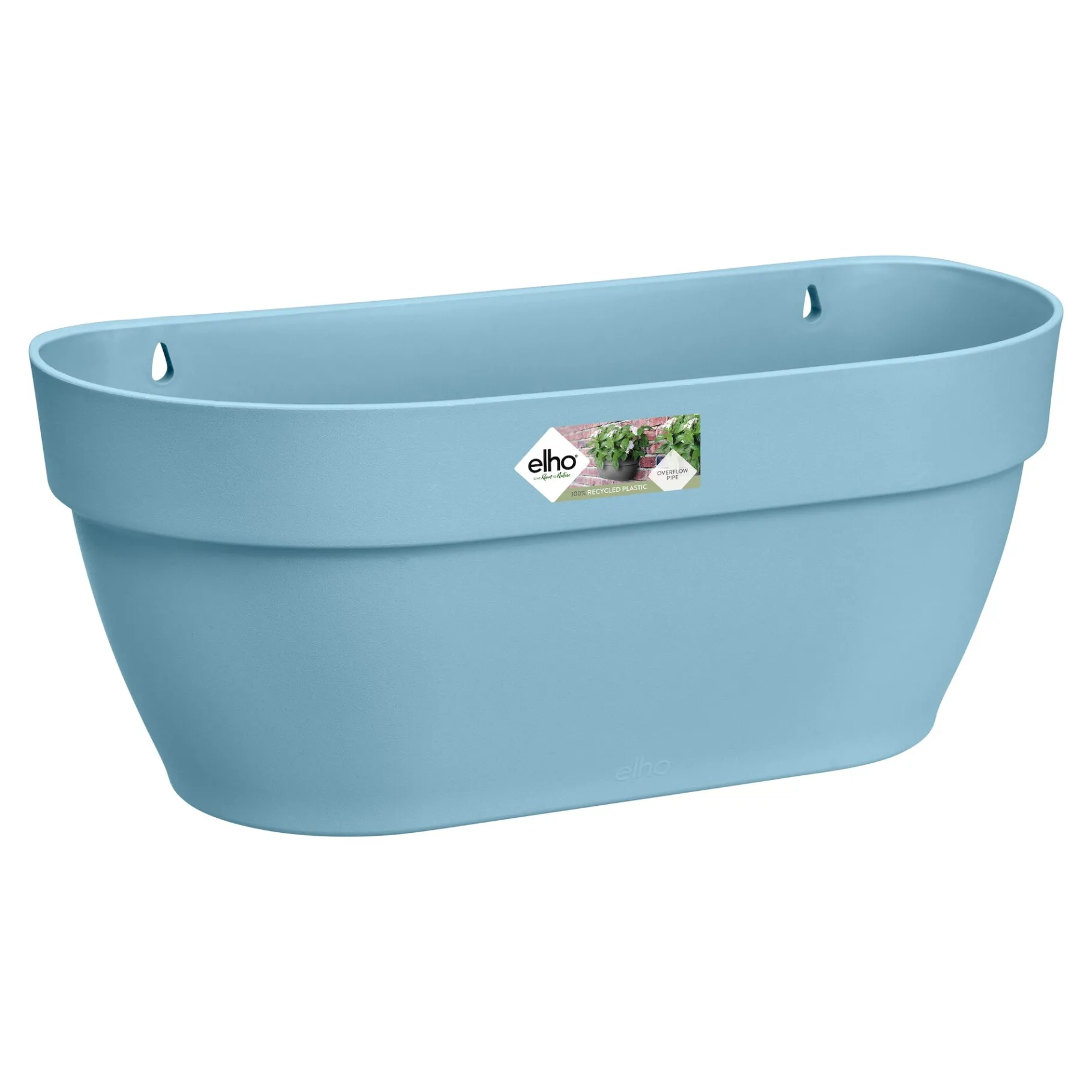 ohgreen WALL BASKET 35CM VINTAGE BLAUW