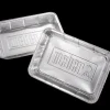 ohgreen WEBER ALUMINIUM LEKBAKJES GROOT, SET VAN 10 STUKS