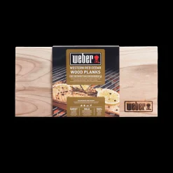 ohgreen WEBER CEDERHOUTEN ROOKPLANK 15X30 CM 2 STUKS