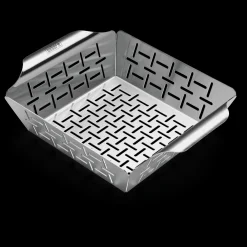 ohgreen WEBER DELUXE GRILLKORF KLEIN RVS