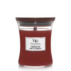ohgreen Woodwick Geurkaars cinnamon chai medium