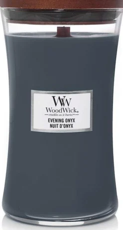ohgreen Woodwick Geurkaars evening onyx Large