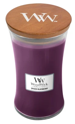 ohgreen Woodwick Geurkaars Large spiced blackberry