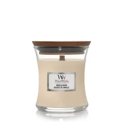 ohgreen Woodwick Geurkaars vanilla bean mini