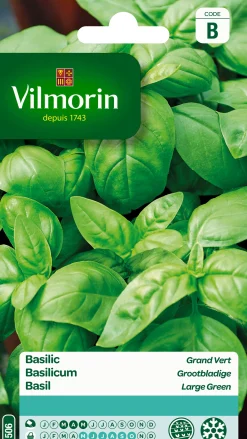 ohgreen Zaden basilicum grootbladige 2g