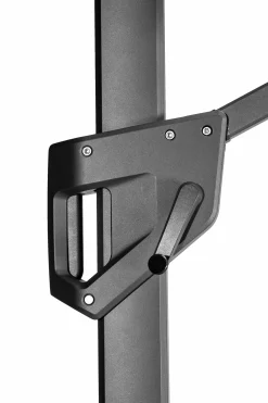 ohgreen Zweefparasol Malaga antracite-smokey grijs