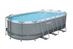 ohgreen Zwembad Power Steel oval pool set