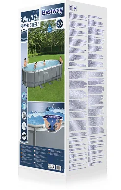 ohgreen Zwembad Power Steel oval pool set